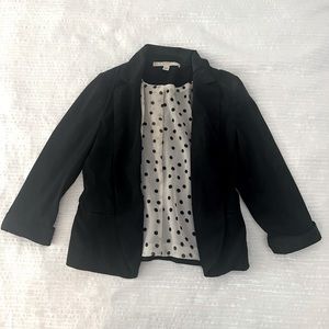 LC Lauren Conrad Black Blazer: Size 4